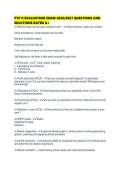 PTP II EVALUATION EXAM 2026&period;pdf&NewLine;&NewLine;1&period; Document information