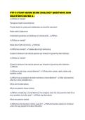 PTP II STUDY GUIDE EXAM 2026&period;pdf
