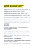 HOSA CERT SKILLS EXAM SCRIPT 2026&period;pdf