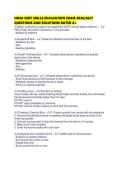 HOSA CERT SKILLS EVALUATION EXAM 2026&period;pdf