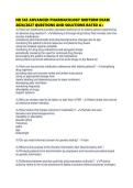 NR 565 ADVANCED PHARMACOLOGY MIDTERM EXAM 2026&period;pdf
