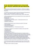 NR 565 ADVANCED PHARMACOLOGY ACTUAL EXAM SCRIPT 2026&period;pdf