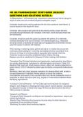 NR 565 PHARMACOLOGY STUDY GUIDE 2026&period;pdf