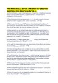 NEW MEXICO REAL ESTATE CORE EXAM SET 2026&period;pdf