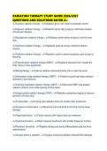RADIATION THERAPY STUDY GUIDE 2026&period;pdf