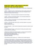 RADIATION THERAPY CORE EXAM SET 2026&period;pdf