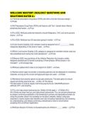 WELLCARE MASTERY 2026&period;pdf&NewLine;&NewLine;1&period; Document information&NewLine;