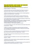 WELLCARE MASTERY LATEST EXAMA TEST 2026&period;pdf