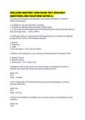 WELLCARE MASTERY CORE EXAM TEST 2026&period;pdf