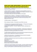 MARYLAND HOME IMPROVEMENT EVALUATION EXAM 2026&period;pdf