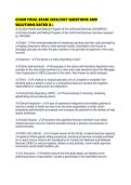 CHAM FINAL EXAM 2026&period;pdf&NewLine;&NewLine;1&period; Document information