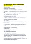 MIE 201 STUDY GUIDE 2026&period;pdf&NewLine;&NewLine;1&period; Document information