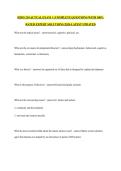 HDFS 210 ACTUAL EXAM  1 &vert;COMPLETE QUESTIONS WITH 100&percnt; RATED EXPERT SOLUTIONS &vert;2026 LATEST UPDATED