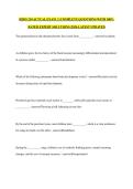 HDFS 210 ACTUAL EXAM  2 &vert;COMPLETE QUESTIONS WITH 100&percnt; RATED EXPERT SOLUTIONS &vert;2026 LATEST UPDATED