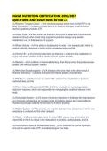 NASM NUTRITION CERTIFICATION 2026&period;pdf
