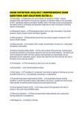 NASM NUTRITION 2026&period;pdf&NewLine;&NewLine;1&period; Document information