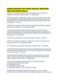 NASM NUTRITION TEST PAPER 2026&period;pdf