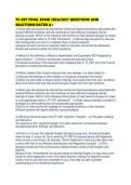 TF-CBT FINAL EXAM 2026&sol;2027 QUESTIONS AND&NewLine;SOLUTIONS RATED 