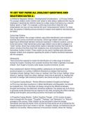 TF-CBT TEST PAPER ALL 2026&sol;2027 QUESTIONS AND&NewLine;SOLUTIONS RATED A&plus;