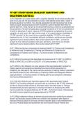 TF-CBT STUDY GUIDE 2026&sol;2027 QUESTIONS AND&NewLine;SOLUTIONS RATED A&plus;