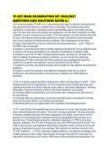 TF-CBT MAIN EXAMINATION SET 2026&sol;2027&NewLine;QUESTIONS AND SOLUTIONS RATED A&plus;
