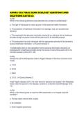 AHIMA CCA FINAL EXAM 2026&period;pdf&NewLine;&NewLine;1&period; Document information