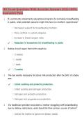 CBC Exam Questions With Accurate Answers 2026 100&percnt; &NewLine;Guarantee Pass