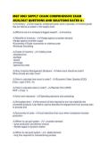 MGT 8803 SUPPLY CHAIN COMPRHENSIVE EXAM 2026&period;pdf