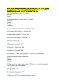 BIOLOGY MACROMOLECULES FINAL EXAM 2026&period;pdf