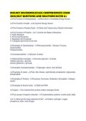 BIOLOGY MACROMOLECULES COMPREHENSIVE EXAM 2026&period;pdf