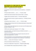 ELECTRONICS ETA CORE EXAM SET 2026&period;pdf