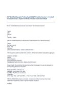 AST Certified Surgical Technologist &lpar;CST&rpar; Practice Exams 1&ndash;5&colon; Study Guide & Practice Questions 2027&sol;2028