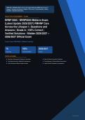 NRNP 6665 PMHNP Care Across the Lifespan I Midterm Exam Actual 2026&sol;2027 &ndash; 100&percnt; Verified &vert; Detailed Rationales &ndash; Pass Guaranteed &ndash; A&plus; Graded