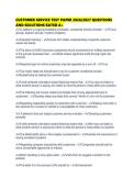 CUSTOMER SERVICE TEST PAPER 2026&period;pdf&NewLine;&NewLine;1&period; Document information