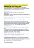 CUSTOMER SERVICE END OF COURSE EXAM 2026&period;pdf&NewLine;&NewLine;1&period; Document information