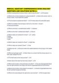 MEDICAL ASSISTANT COMPREHENSIVE EXAM 2026&period;pdf