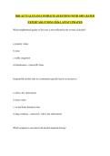 RBS ACTUAL EXAM &vert;COMPLETE QUESTIONS WITH 100&percnt; RATED EXPERT SOLUTIONS &vert;2026 LATEST UPDATED