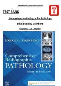Test Bank- Comprehensive Radiographic Pathology 8th Edition &lpar; Ronald Eisenberg&comma; 2024&rpar; All Chapters 1-12&vert;&vert; Latest Edition     ISBN&colon;9780443249754&NewLine;&NewLine;&NewLine;