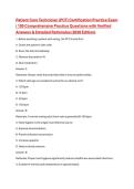 Patient Care Technician &lpar;PCT&rpar; Certification Practice Exam &vert; 100 Comprehensive Practice Questions with Verified Answers & Detailed Rationales &lpar;2026 Edition&rpar;