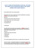 AIC 300 - ClAIms In An EvolvIng World lAtEst 2026 &vert; 2027 EXAm&NewLine;WItH CorrECt ACtUAl QUEstIons And CorrECtlY WEll dEFInEd&NewLine;AnsWErs lAtEst AlrEAdY grAdEd A&plus; 