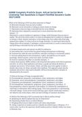 ASWB Complete Practice Exam&colon; Social Work Licensing Practice Questions & Study Guide 2027&sol;2028