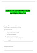 FBLA LEARNING STRATEGIES QUESTIONS WITH COMPLETE ANSWERS