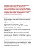 COLORADO POST CERTIFICATION EXAM PREP&colon; 200 QUESTIONS & ANSWERS ON PATROL PROCEDURES&comma; CRIMINAL LAW&comma; CONSTITUTIONAL RIGHTS &lpar;4TH&comma; 5TH&comma; 6TH AMENDMENTS&rpar;&comma; USE OF FORCE STANDARDS&comma; TRAFFIC STOPS&comma; DUI ENFORCEMENT&comma; DOMESTIC VIOLENCE&comma; WARRANT REQUIREMENTS&comma; MIRANDA&comma; 
