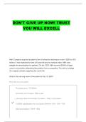 ACCOUNTING 301 MIDTERM QUESTIONS WITH COMPLETE ANSWERS
