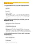 RNSG 1517 A Maternity Exam &vert; Complete Questions with Correct Answers and Detailed &NewLine;Rationales - Latest Update 2026 