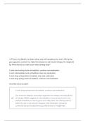 GERONTOLOGY HESI TEST QUESTIONS AND CORRECT ANSWERS