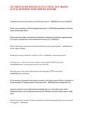 CDC SERVICES JOURNEYMAN LEVEL 5 FINAL TEST 2026&sol;2027 ACTUAL QUESTIONS WITH VERIFIED ANSWERS&period;&NewLine;
