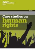 Case Studies on Human Rights - Victoria Law Foundation &lpar;Comprehensive Study Guide & Analysis&rpar;
