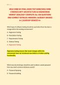 WGU D488 OA FINAL EXAM TEST BANK&sol;WGU D488  CYBERSECURITY ARCHITECTURE & ENGINEERING  NEWEST 2026&sol;2027 COMPLETE ALL 250&plus; QUESTIONS  AND CORRECT DETAILED ANSWERS &vert;ALREADY GRADED  A&plus;&vert;&vert;ALREADY GRADED A&plus;