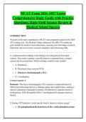 MCAT Exam 2026&ndash;2027 Latest &NewLine;Comprehensive Study Guide with Practice &NewLine;Questions&comma; High-Yield Science Review & &NewLine;Medical School Success 